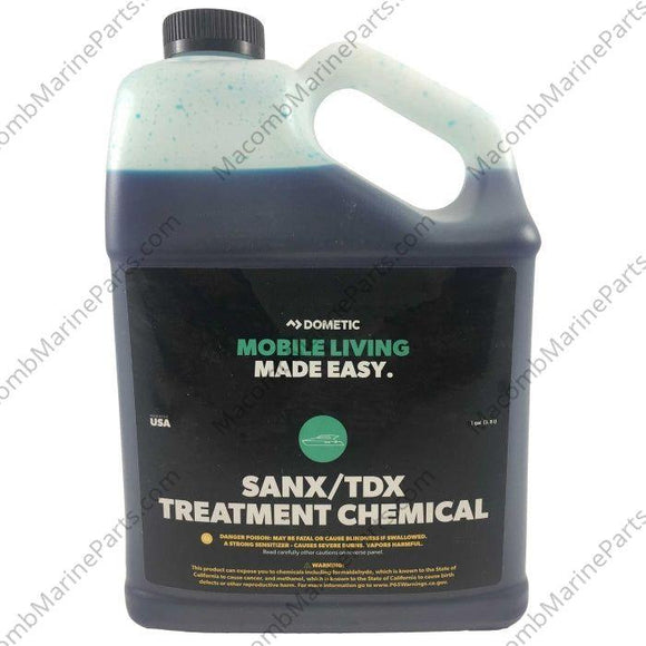 SanX/TDX Deodorizing Chemical Treatment, 1 gallon | Dometic 373348666 - MacombMarineParts.com