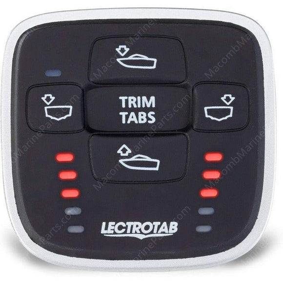 Trim Tab Manual Leveling Control with LED Tab Positioning Indicator | LECTROTAB MLC-1 - MacombMarineParts.com