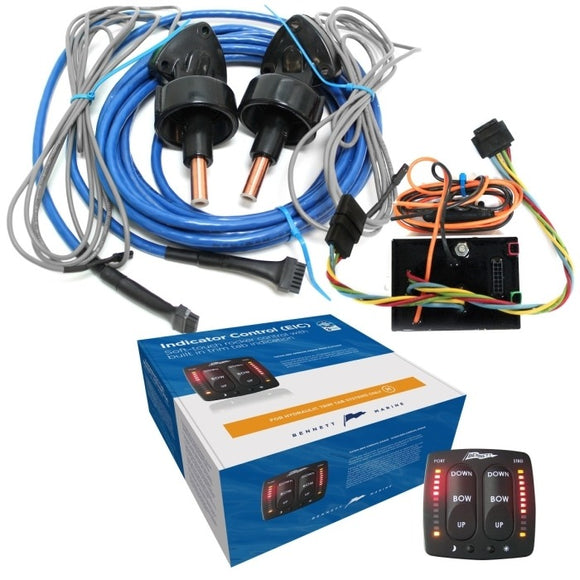 EIC Trim Tab Electronic Indicator Control Kit - Hydraulic Systems Only | Bennett EIC5000 - macomb-marine-parts.myshopify.com