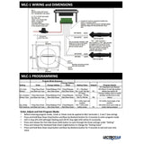 Trim Tab Manual Leveling Control with LED Tab Positioning Indicator | LECTROTAB MLC-1 - macomb-marine-parts.myshopify.com