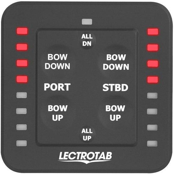 One-Touch Leveling Trim Tab Control with LED Tab Positioning Indicator | LectroTab SLC-11 - macomb-marine-parts.myshopify.com