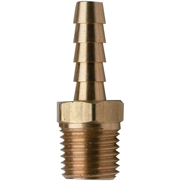 Hose Barb Brass 1/4IN. NPT X1/4IN. | Moeller Marine 033471-10 - macomb-marine-parts.myshopify.com