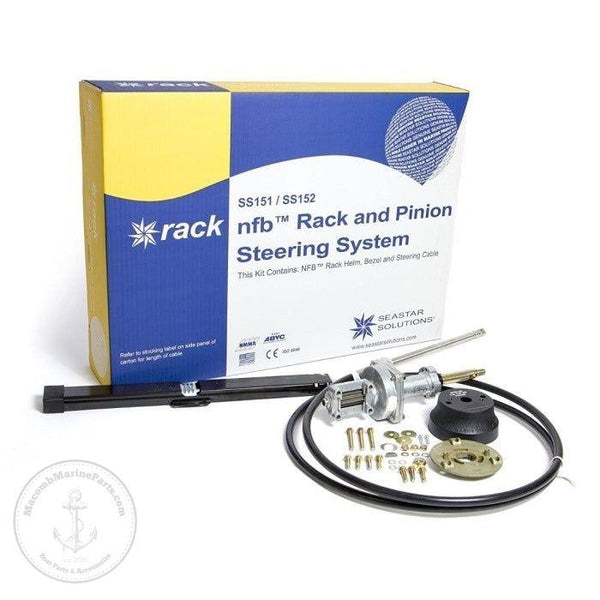 Steering Kit Single Cable No-Feedback Rack & Pinion 19 foot | Dometic SS15119 - macomb-marine-parts.myshopify.com