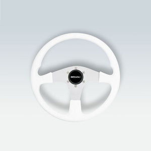 White Corse Boat Steering Wheel | Uflex USA CORSE-W/S - macomb-marine-parts.myshopify.com