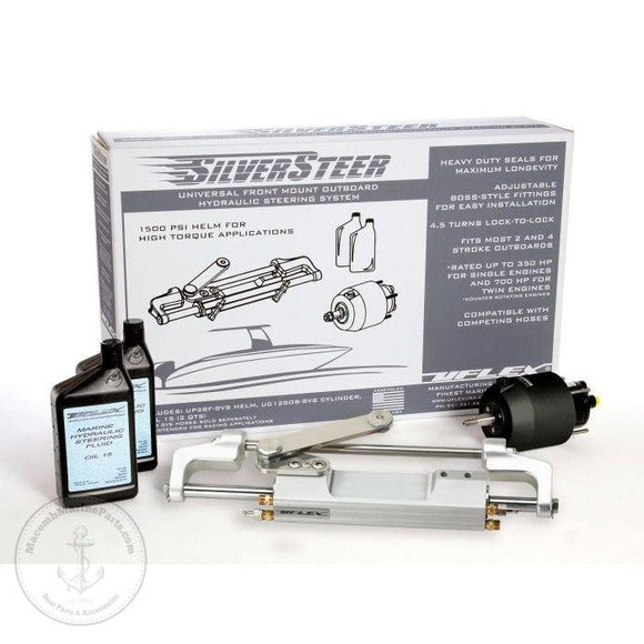 Outboard Tilt System 1500 PSI Front Mount High-Performance Version 2 | Uflex SILVERSTEER2.0B