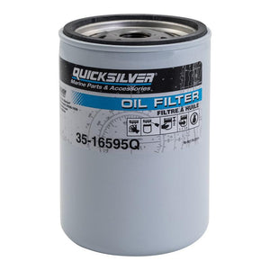 Oil Filter - MerCruiser High Performance V-8 Engines | QuickSilver 16595Q - MacombMarineParts.com