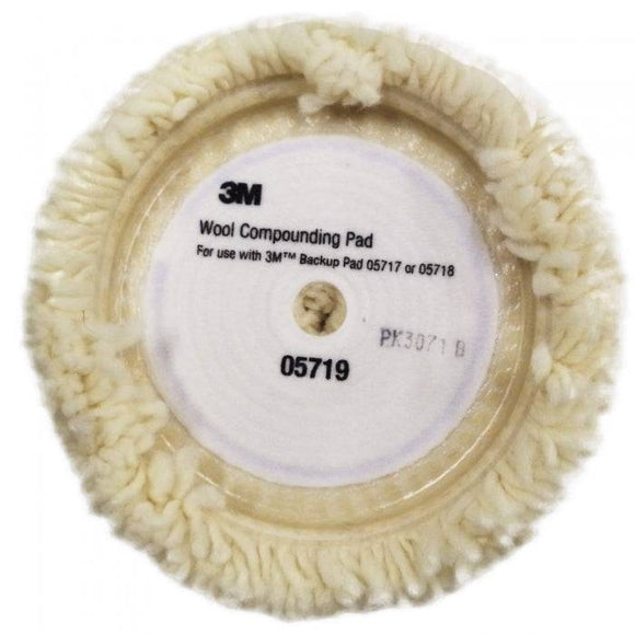 Perfect-It Wool Compounding Pad - 9 in. | 3M 05719