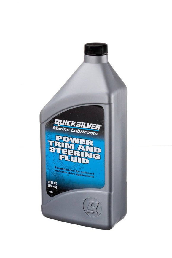1 Qt. Power Trim and Steering Fluid | Quicksilver 92-858075Q01