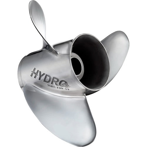 Rubex Hydro Stainless Propeller RH 13-7/8 x 19 | Solas 9581-139-19 - macomb-marine-parts.myshopify.com
