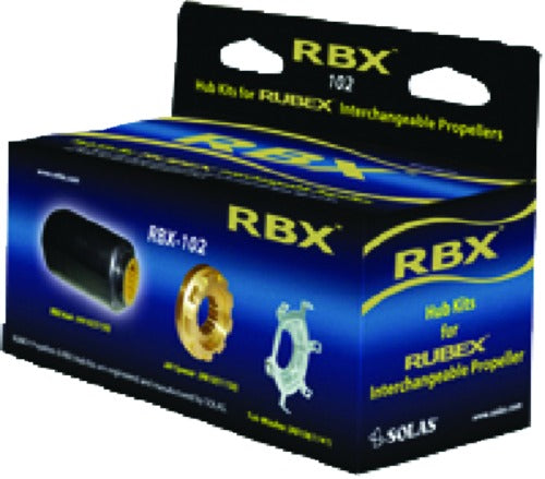 Hub Kit Rubex Propeller E-Series | Solas 17025300 RBX100 - macomb-marine-parts.myshopify.com