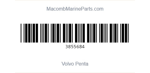 Volvo Hose 3855684 - macomb-marine-parts.myshopify.com