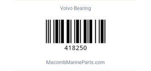 Volvo Bearing 418250 - macomb-marine-parts.myshopify.com