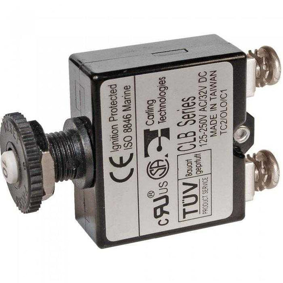Blue Sea  Circuit Breaker Push Button 10 Amp 2132 - MacombMarineParts.com