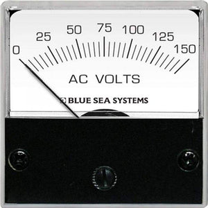 Blue Sea 0-150 Volt Analog AC Micro Voltmeter 8244