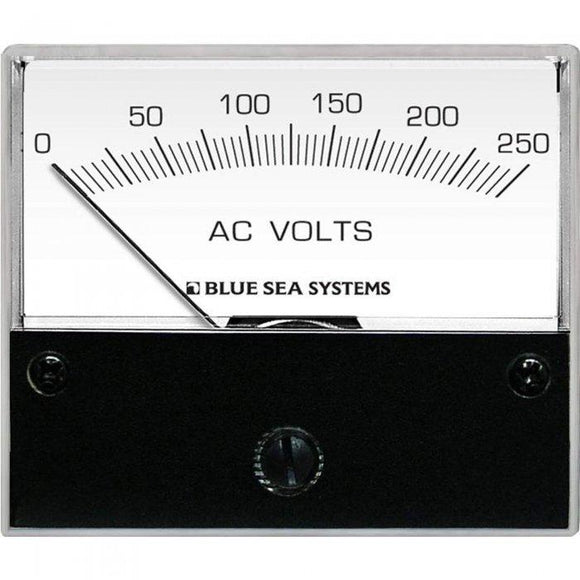 Blue Sea 0-250 Volt Ac Analog Voltmeter 9354 - MacombMarineParts.com