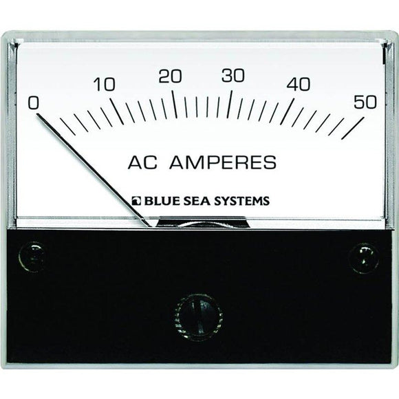 Blue Sea  0-50 Amp Ac Analog Ammeter 9630