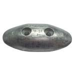 4.36 inch x 1.92 inch Zinc Hull Anode | Martyr CMM24 - MacombMarineParts.com