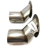Corsa Performance 4 in. 45 Degree Side Exit Exhaust Tips 11062 - MacombMarineParts.com