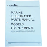 5.7L (Tbi/Mpi) Parts Manual | Crusader C190022 - MacombMarineParts.com