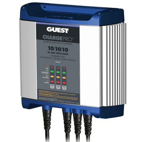 Guest 30 Amp On-Board 3 Bank Battery Charger 2731A - MacombMarineParts.com