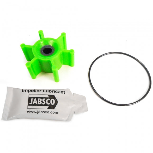 6 Blade Green Impeller | Jabsco 6303-0007-P - MacombMarineParts.com
