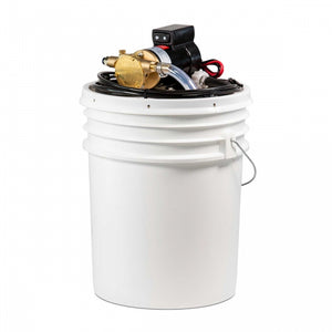 12V Commercial Grade Portable Oil Change Bucket | Johnson Pump 65F3B