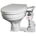 Johnson Pump Aqua T Manual Comfort Toilet 80-47230-01 - MacombMarineParts.com