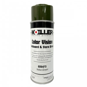 Volvo Green Color Vision Spray Paint | Moeller Marine Products 25473 - macomb-marine-parts.myshopify.com