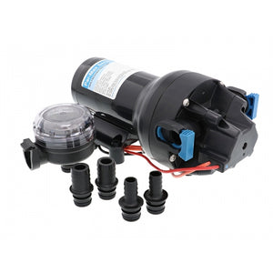 Freshwater Pressure Pump 12V 5 GPM Par-Max HD5 60 PSI | Jabsco P501J-118S-3A