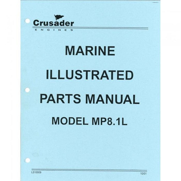 8.1L (Mpi) My 2001-05 Parts Manual | Crusader L510009 - MacombMarineParts.com