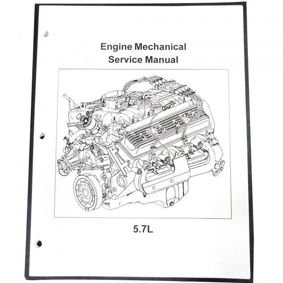 Crusader 5.7L Engine Mechanical Service Manual | Crusader L510015 - MacombMarineParts.com