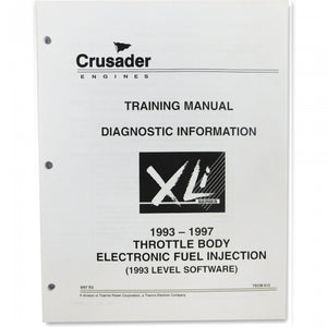 Mefi 1 Diagnostic Manual (1993 Software) | Crusader Tecm612 - MacombMarineParts.com