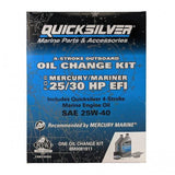 Mercury Oil Change Kit 25/30 HP EFI Models | Quicksilver 8M0081911