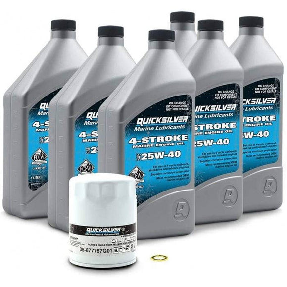 Mercury Oil Change Kit-150-200 L4 Verado Model | Quicksilver 8M0169542