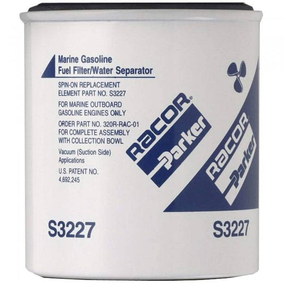 10 Micron Gasoline Fuel Filter Element | Racor S3227