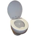 Raritan  Marine Elegance 12V Toilet, White 221HF01 - MacombMarineParts.com