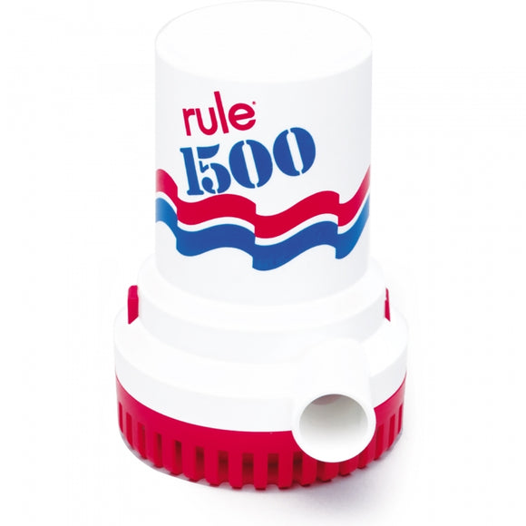 1500 GPH Non-Automatic Bilge Pump | Rule 02 - MacombMarineParts.com