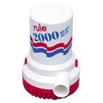 2000 GPH Non-Automatic Bilge Pump | Rule 10 - MacombMarineParts.com