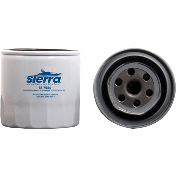 10 Micron Short Fuel Water Separator Filter | Sierra 18-7944