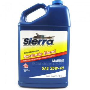 Synthetic Blend Cat Oil 25W-40 5 Qt. | Sierra 18-9440CAT-4