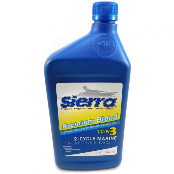 Premium Blend 2-Cycle Engine Oil - 1 Quart | Sierra 18-9500-2 - macomb-marine-parts.myshopify.com