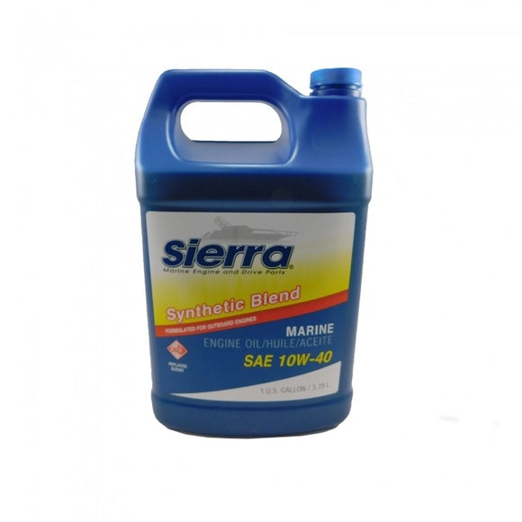 Semi-Synthetic Marine Oil 1 Gallon 10W-40 FC-W | Sierra 18-9551-3 - macomb-marine-parts.myshopify.com