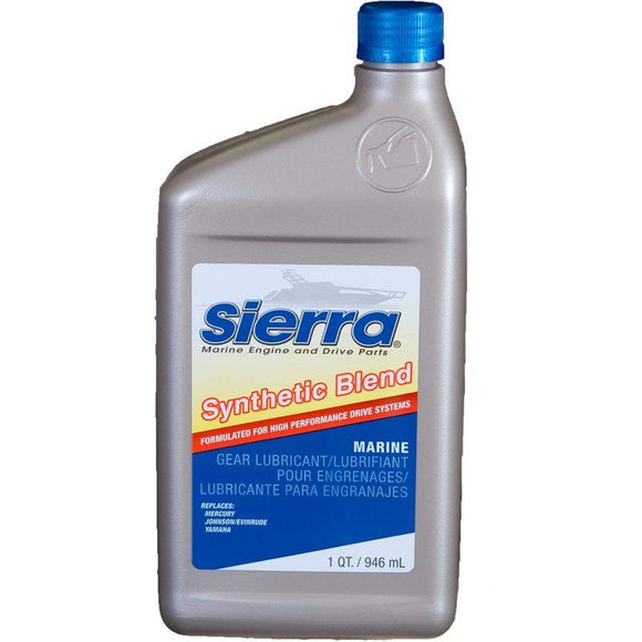 Sierra 32 oz. Hi-Performance Synthetic Blend Gear Lube 18-9650-2 - MacombMarineParts.com