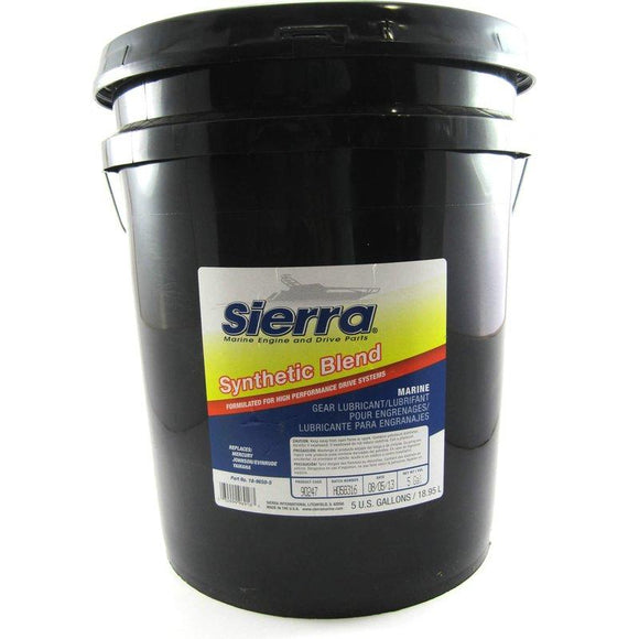 Sierra 5 Gallon Hi-Performance Synthetic Blend Gear Lube 18-9650 - MacombMarineParts.com
