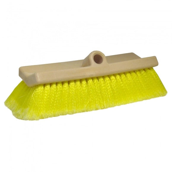 Big Boat Bi-Level Yellow Soft Bristle Brush - 10 in. | Star Brite 040014 - macomb-marine-parts.myshopify.com
