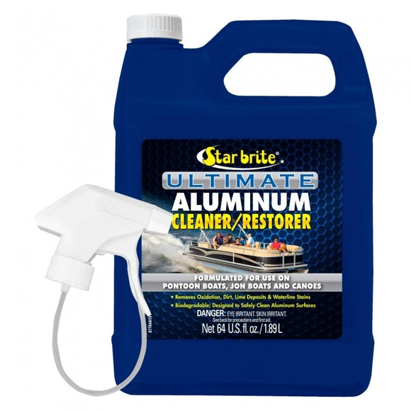 Ultimate Aluminum Cleaner and Restorer - 64 oz. | Star Brite 087764 - macomb-marine-parts.myshopify.com