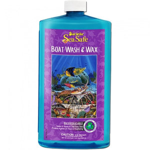 Sea Safe Wash & Wax - 32 oz. | Star Brite 089737P - macomb-marine-parts.myshopify.com