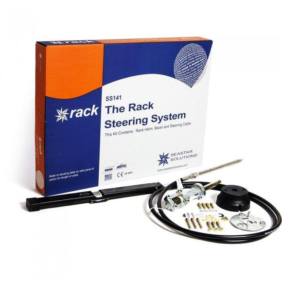 SeaStar 10 Ft. Rack And Pinion Steering Kit Ss14110 - MacombMarineParts.com
