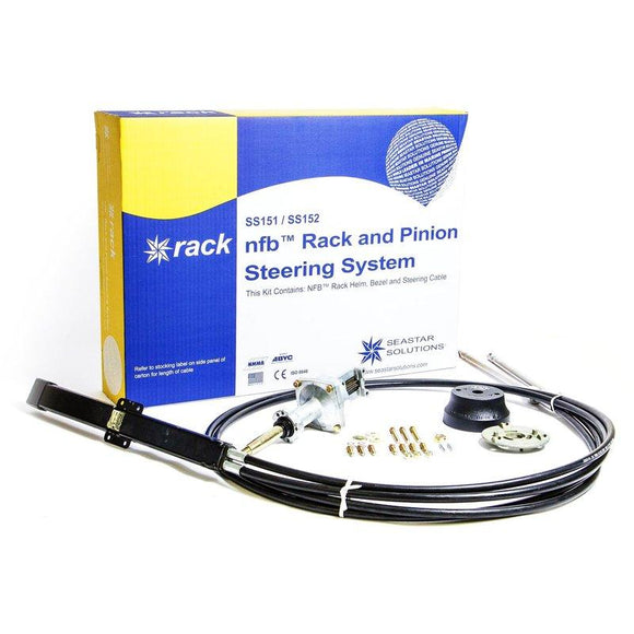 13 Ft. Pro Rack Dual Cable Steering Kit | SeaStar SS15213