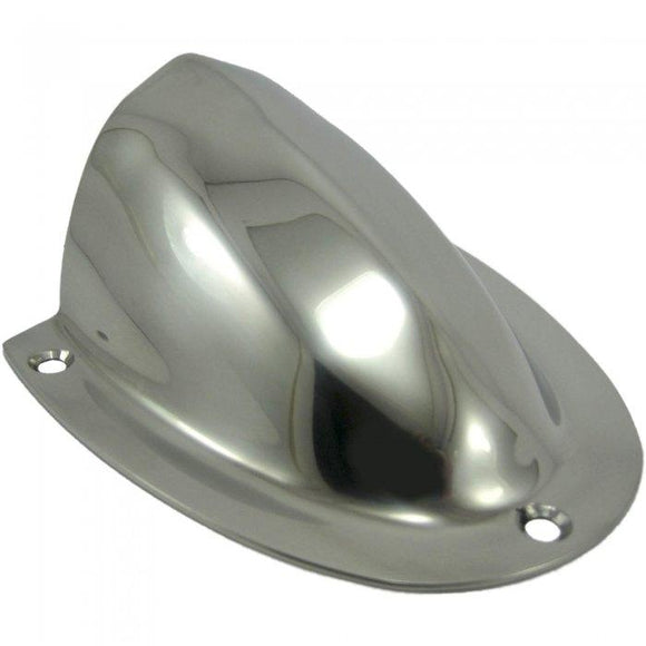 Whitecap 304 Stainless Steel Clamshell Vent S-1386 - MacombMarineParts.com